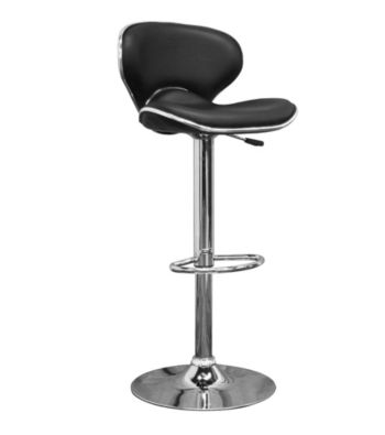 Baxton Studios Orion Black Modern Bar Stool