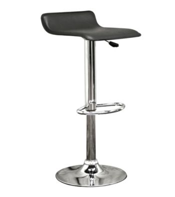 Baxton Studios Vita Black Modern Bar Stool