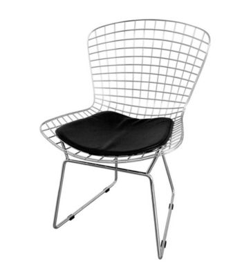 Baxton Studios Bertoia Style Wire Side Chair
