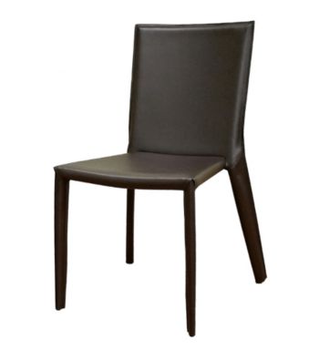 Baxton Studios Semele Brown Dining Chair