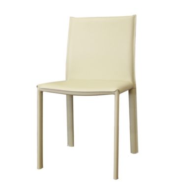 Baxton Studios Crawford Ivory Modern Dining Chair