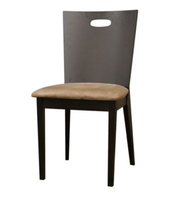 Baxton Studios Lamar Dark Brown Modern Dining Chair