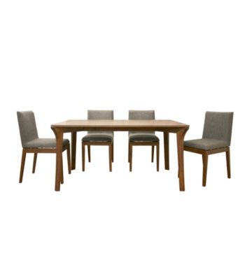Baxton Studios Mier Brown Modern Dining Collection