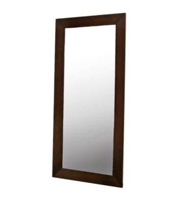 Baxton Studios Daffodil Light Cappuccino Floor Mirror