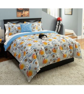 Action Sports Comforter Set by LivingQuarters Kids