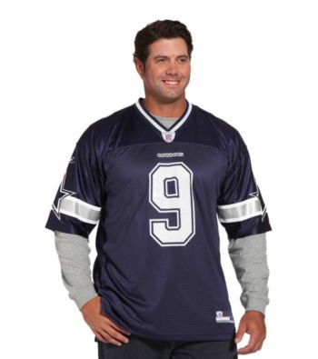 Men's Big & Tall Dallas Cowboys Tony Romo Replica Jersey