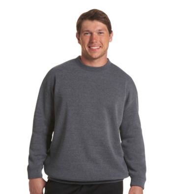 Reebok® Men's Big & Tall Play Dry® Fleece Crewneck