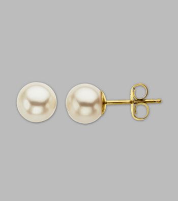 6-6.5mm Freshwater Pearl Stud Earrings