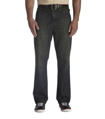 True Nation® Men's Big & Tall Whiskey Tinted Relaxed-Fit Jeans