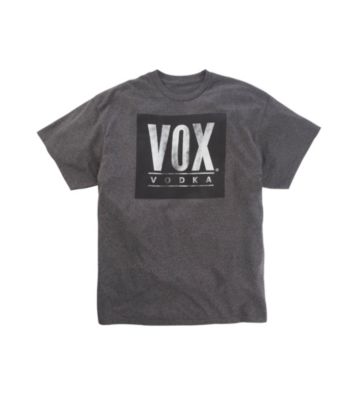 Men's Big & Tall Charcoal Heather VOX® Vodka Screen Tee