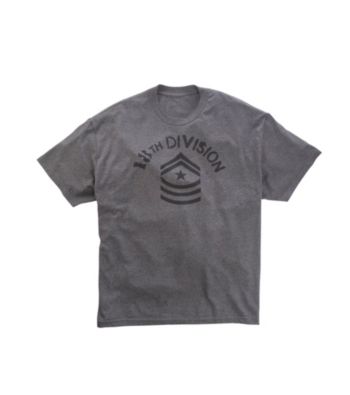 True Nation® Men's Big & Tall Charcoal Heather Special Ops Screen Tee
