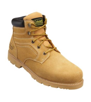 Coleman® Men's Big & Tall Tan Noah Steel-Toe Work Boots