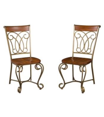 Home Styles® Marseille Set of 2 Dining Chairs Cinnamon