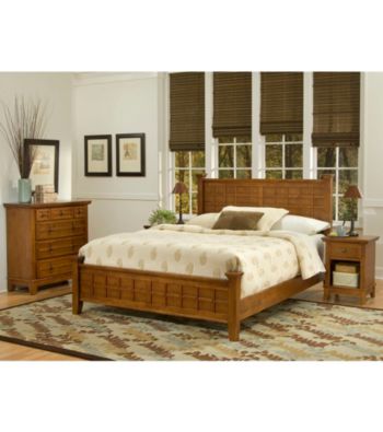 Home Styles® Prairie Oak Bedroom Collection Cottage Oak