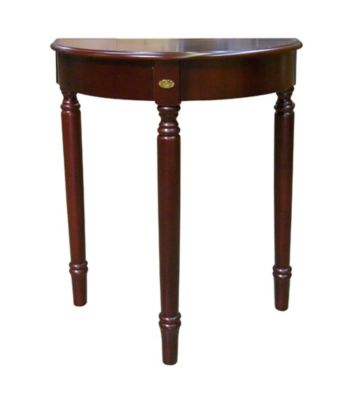 Ore International™ Crescent Cherry End Table
