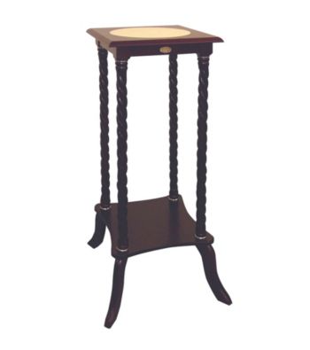 Ore International™ Cherry Square Flower Stand with Ceramic Top