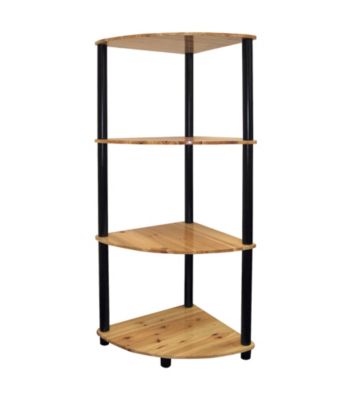 Ore International™ 4-Tier Corner Bookshelf