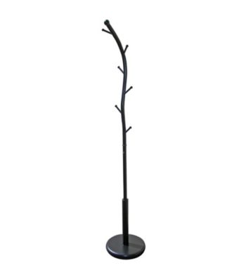 Ore International™ Black Metal Coat Rack