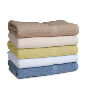 MaryJane's Home Honeycomb Check Bath Towel Collection