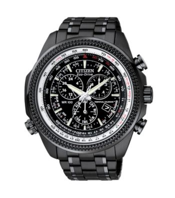 Citizen® Men's Eco-Drive Silvertone Watch