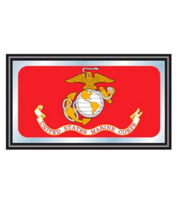 United States Marine Corps Framed Logo Mirror