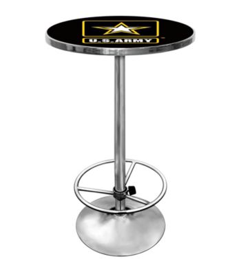 U.S. Army Chrome Pub Table