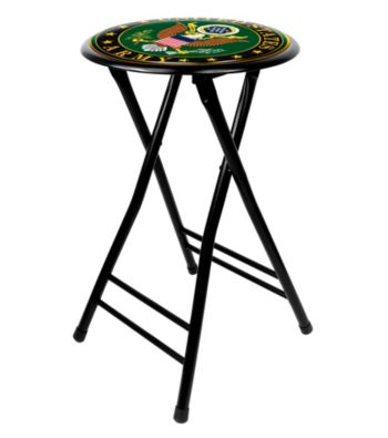 U.S. Army Symbol 24" Cushioned Folding Stool