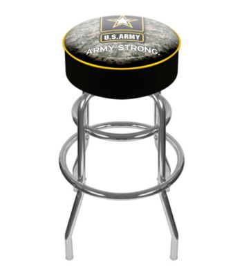 U.S. Army Digital Camo Padded Swivel Bar Stool