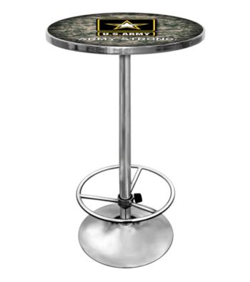 U.S. Army Chrome Pub Table