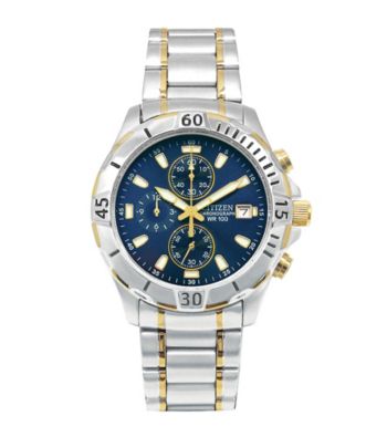 Citizen® Men's Two-Tone Stainless Steel Chronograph Watch