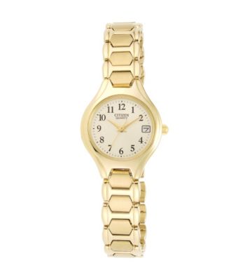 Citizen® Women's Goldtone Easy-Reader Watch