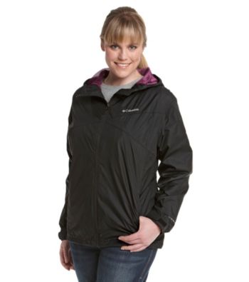 Columbia Plus Size Black Hydro-Seeker Jacket