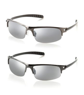 Paradise Collection® Men's Metal Wrap Sunglasses