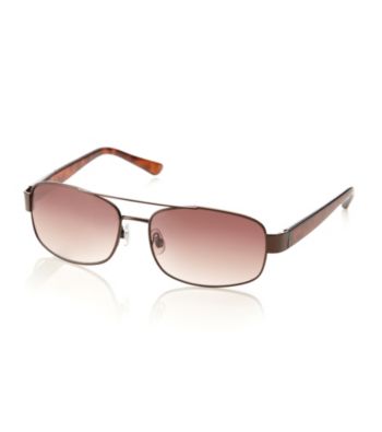 Paradise Collection® Men's Brown Tortoise Aviator Sunglasses