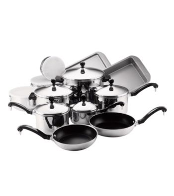 Farberware® Classic Series Stainless Steel 17-pc. Cookware Set