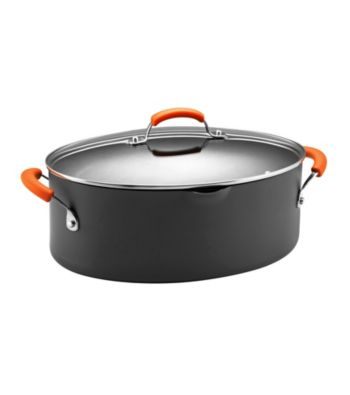 Rachael Ray® Hard Anodized II 8-qt. Covered Oval Pasta Pot