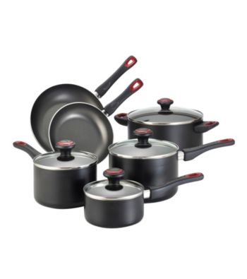 Farberware® High Performance Nonstick 10-pc. Black Cookware Set