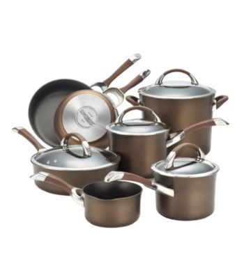Circulon® Symmetry 11-pc. Chocolate Cookware Set