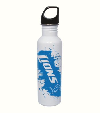 TNT Media Group Detroit Lions Water Bottle