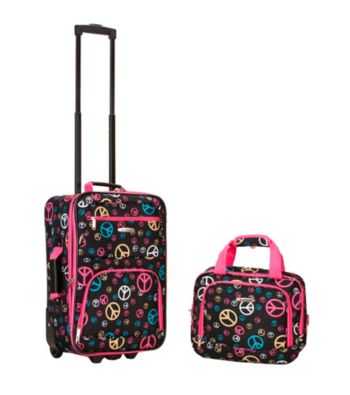 Rockland 2-pc. Peace Luggage Set