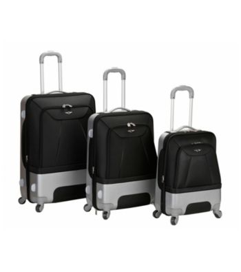 Rockland 3-pc. Hybrid EVA/ABS Luggage Set