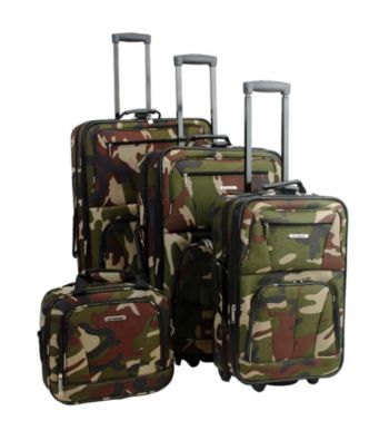 Rockland 4-pc. Camoflage Luggage Set