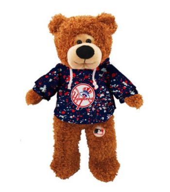 MLB® New York Yankees Plush Bear Splatter Pattern