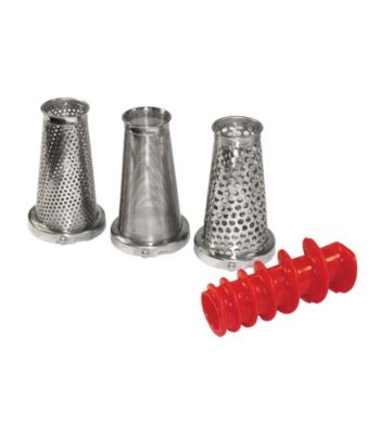 Weston 4-pc. Sauce Maker Accessory Kit for the Roma Food Strainer