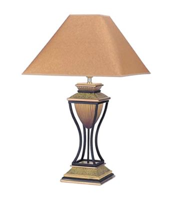 Ore International™Home Decor Antique Bronze Table Lamp