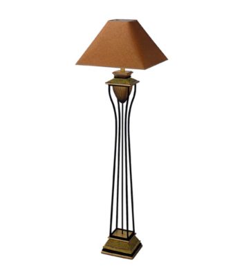 Ore International™ Home Decor Antique Bronze Floor Lamp