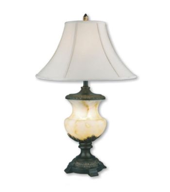 Ore International™ Alabaster Table Lamp and Night Light
