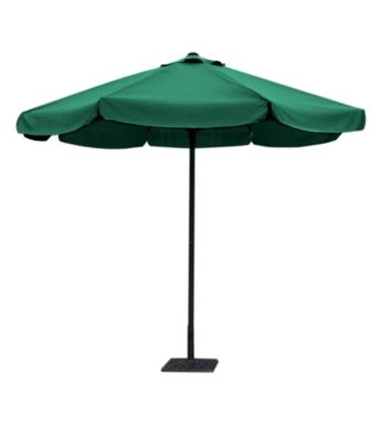 W. Designs 10' Round Dark Green Patio Umbrella