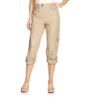 Laura Ashley® Cropped Cargo Pants
