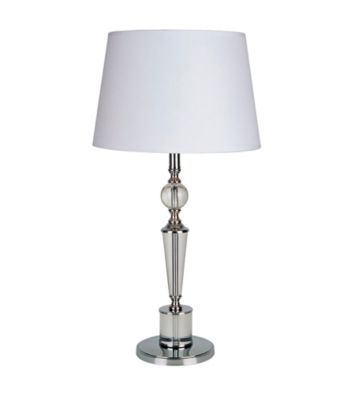 Ore International™ Crystal-Like Table Lamp